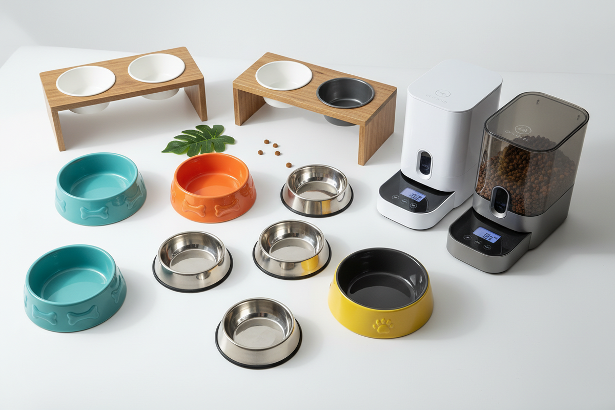 Pet bowls and Feeders