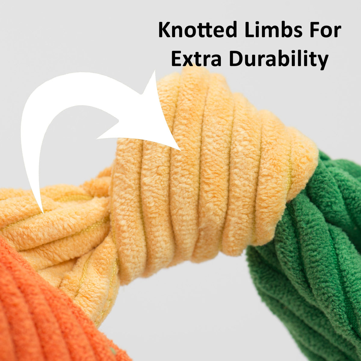 Sly Fox Knottie® Plush Dog Toy