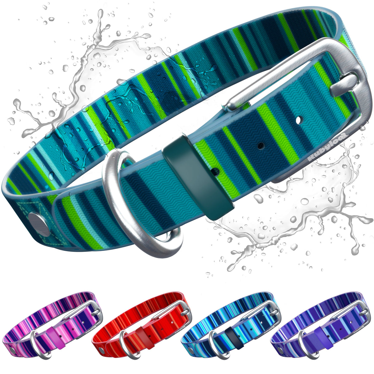 Waterproof Dog Collars – Washable Dog Collar, Stink-Proof & Durable