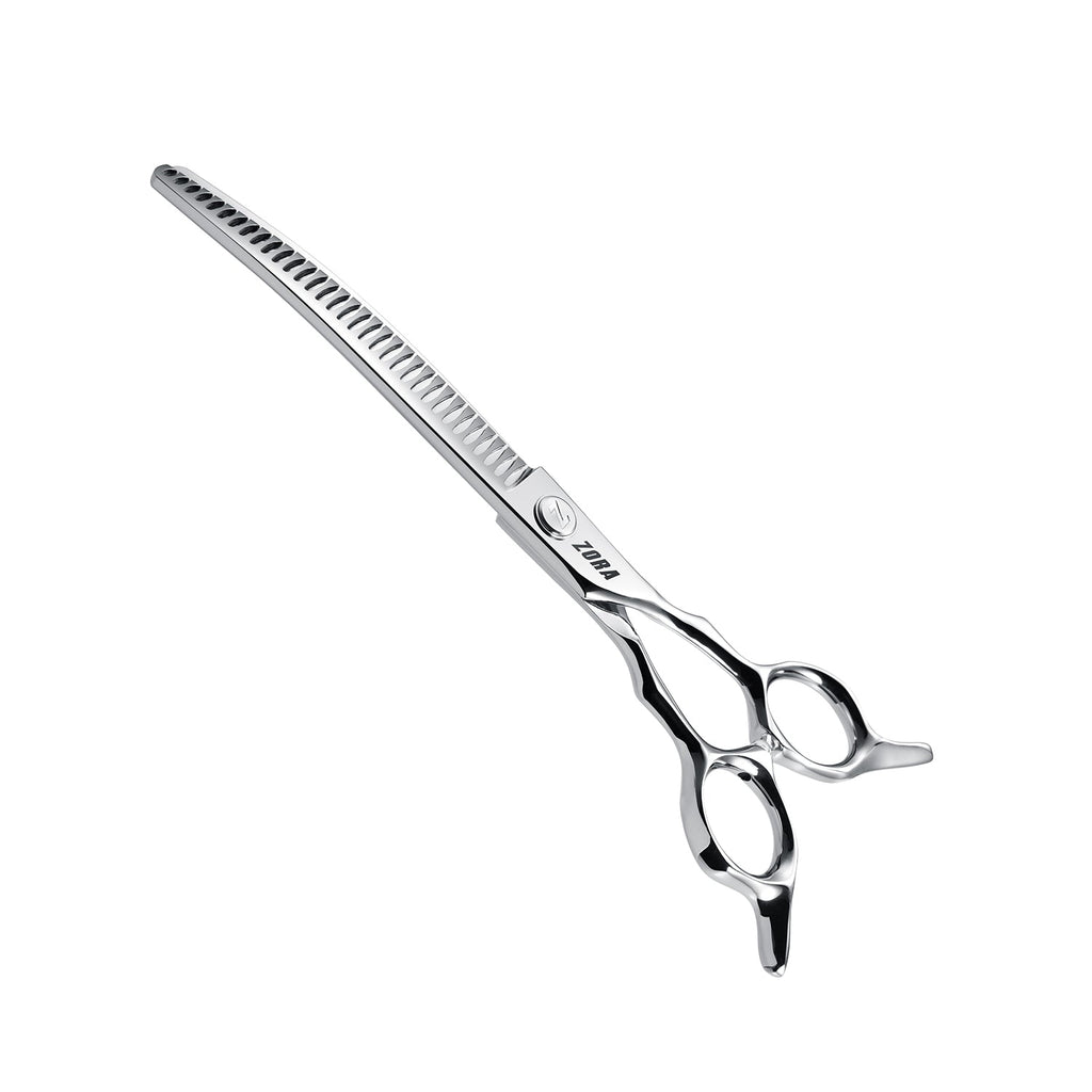 Zora Pet Grooming Curved Blender Shear - Model A-7533C